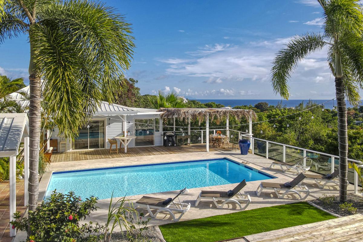 A louer villa 2 chambres Terres Basses Saint Martin_ Piscine - 3